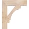 Ekena Millwork Merced Block Smooth Bracket, Douglas Fir, 5 1/2"W x 26"D x 30"H BKT06X26X30MRC05SDF - alternate 4